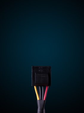 Kopyalama alanı olan elektrik kablosu