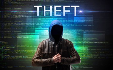 Kod arkaplanındaki yüzsüz hacker