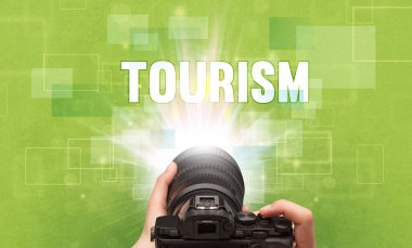 el kamerası, seyahat konsepti