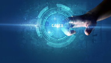 İş konseptine el sıkışma düğmesi