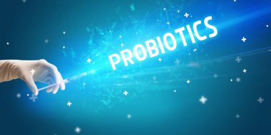 Şırınga, elinde tıbbi enjeksiyon