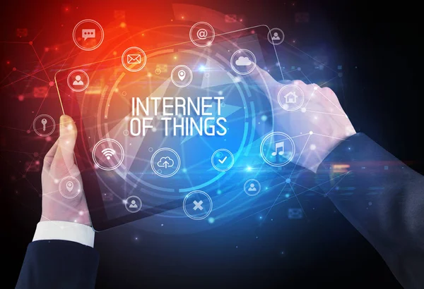 Yazılı bir tabletin yakın plan görüntüsü