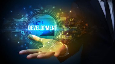 Teknolojiyle ilgili zarif el ele tutuşmalar.