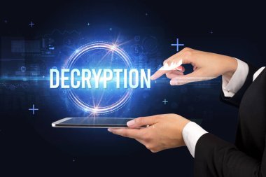 Dokunmatik ekran yakın plan, yeni teknoloji konsepti