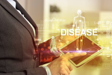 Elektronik tıbbi kayıt, teknoloji konsepti.