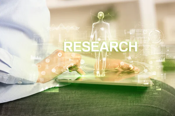 Elektronik tıbbi kayıt, teknoloji konsepti.