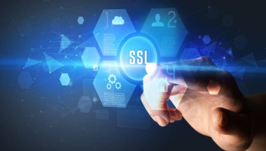 Dijital düğmeye elle bas