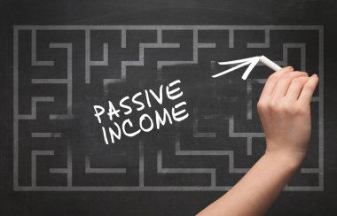 El çizimi yeni iş konsepti