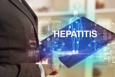 Elektronik tıbbi kayıt, teknoloji konsepti.