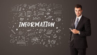 Eğitimsel yazıtlarla düşünen iş adamı