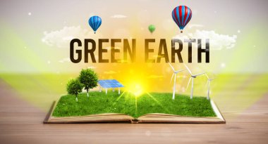 Açık kitap, yenilenebilir enerji kavramı