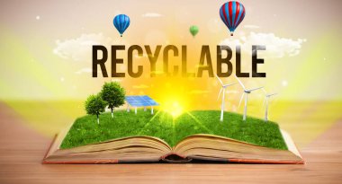 Açık kitap, yenilenebilir enerji kavramı