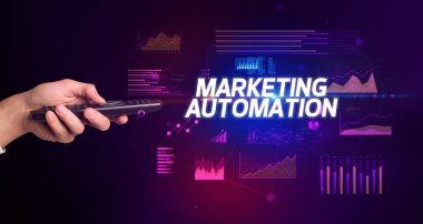 Kablosuz, çevresel, siber iş konsepti