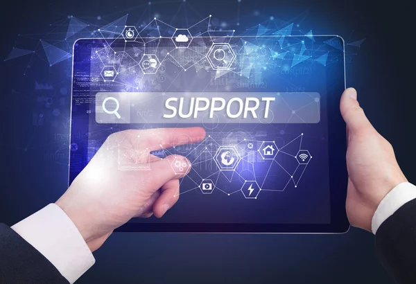 Bir tablet arama yazısını kapat