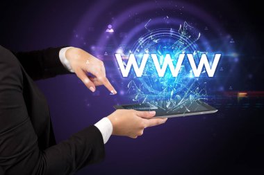 Kısaltmalı dokunmatik ekranın yakın plan görüntüsü.