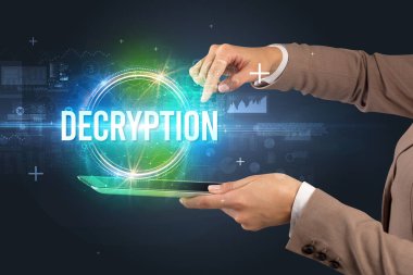 Dokunmatik ekran yakın plan, yeni teknoloji konsepti