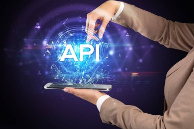 Kısaltmalı dokunmatik ekranın yakın plan görüntüsü.