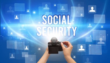 El kamerasının yakın çekimi