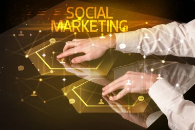 SOSYAL MARKETING yazıtları, yeni medya konsepti ile sosyal ağlarda gezinme