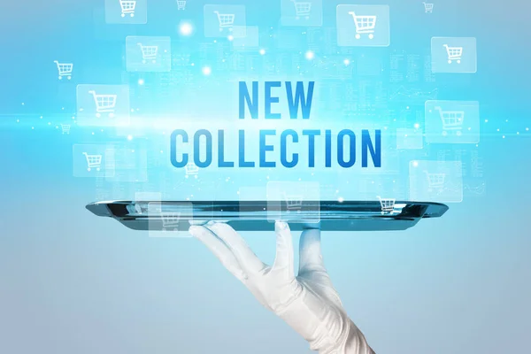 New Collection Intetion Online Shopping Concepts — 스톡 사진