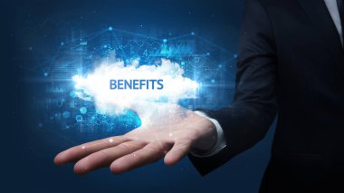 İş adamının eli işadamının el yazması, başarılı iş konsepti