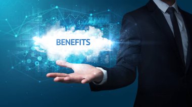 İş adamının eli işadamının el yazması, başarılı iş konsepti