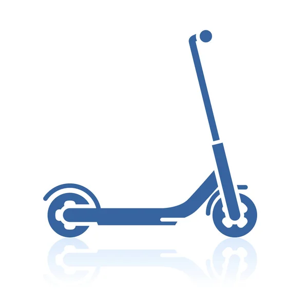 Икона Электрошокового Скутера Экологический Транспорт Городской Жизни Вектор — стоковый вектор