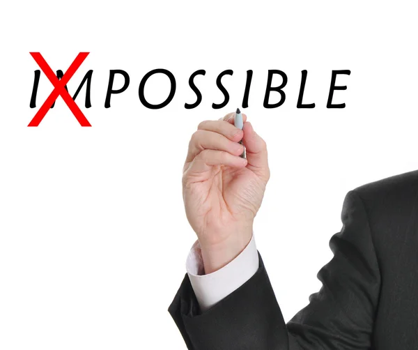 Not impossible — Stock Photo, Image