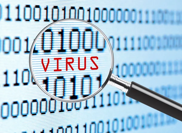 Datorvirus — Stockfoto