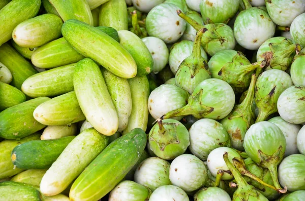 salatalık ve patlıcan