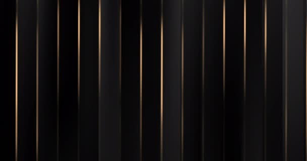 Fondo Degradado Gris Negro Lujo Abstracto Con Rayas Metálicas Verticales — Vídeo de stock