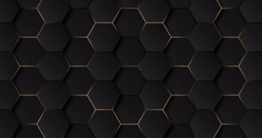 4k soyut lüks, siyah gri, metalik çizgili şebeke. Geometrik grafik hareket animasyonu. Kusursuz kıvrımlı koyu fon. Basit zarif evrensel asgari 3d satış BG