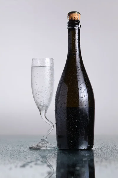 Champagne bottle — Stock Photo, Image
