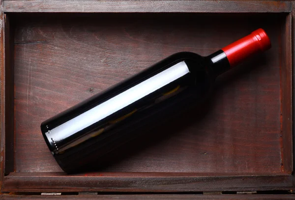Bottle of red wine — Stock Photo, Image