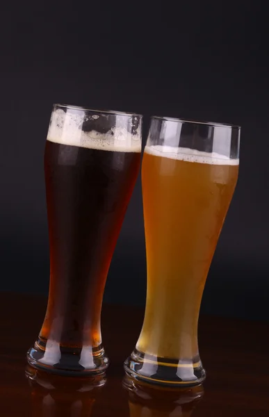 Glas bier — Stockfoto