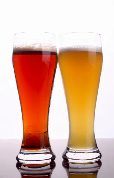 Glas bier — Stockfoto