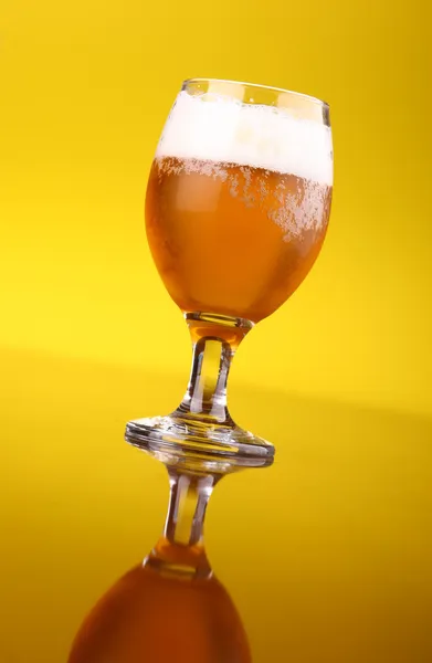 Glas Bier — Stockfoto