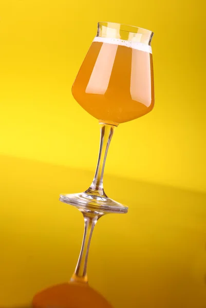 Glas bier — Stockfoto