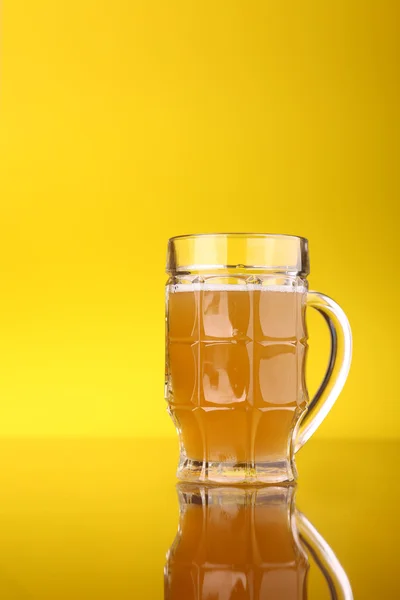 Glass øl – stockfoto