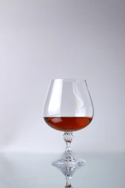 Glass of brandy — Stock Photo, Image