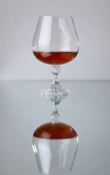 Glass of brandy — Stock Photo, Image