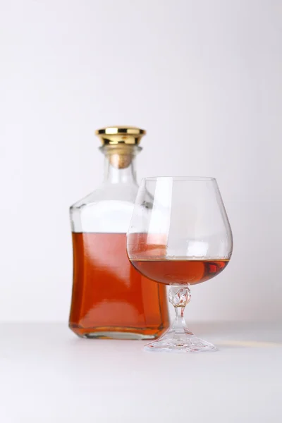 Glass of brandy — Stock Photo, Image