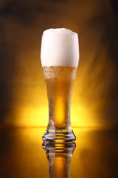 Glass of beer Stock Image