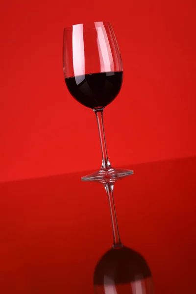 Glass of red wine — Stock Photo, Image