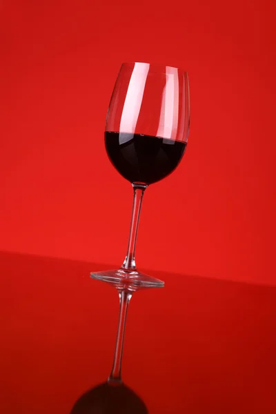 Glass of red wine — Stock Photo, Image