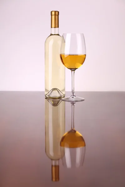 백포도주 한 잔 — 스톡 사진