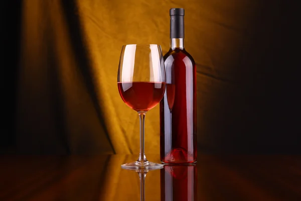 Glass of rose wine — Stock Photo, Image