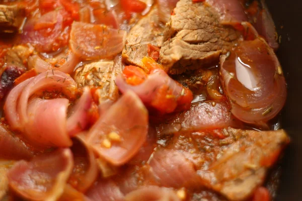 Guisado de carne — Fotografia de Stock