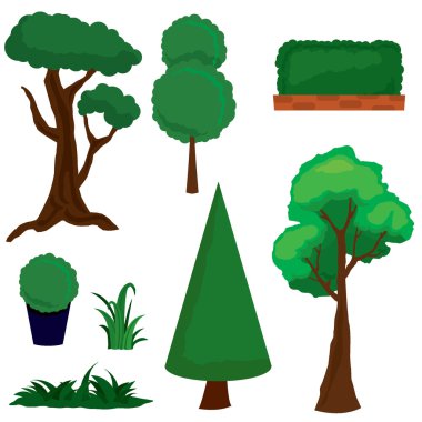 yeşillik ve ağaçlar