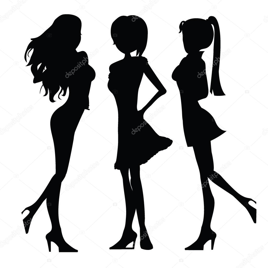 silhouettes ladies